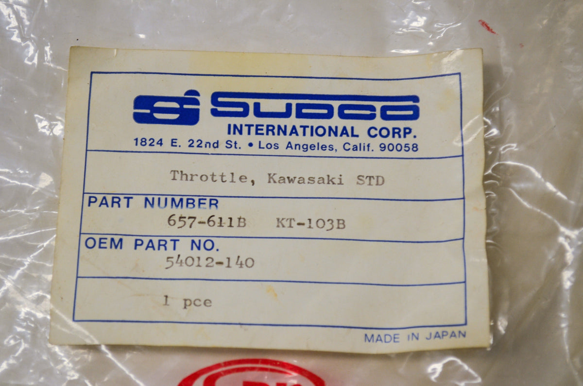 NEW Kawasaki Throttle Cable KZ550 KZ650 54012-140 NOS