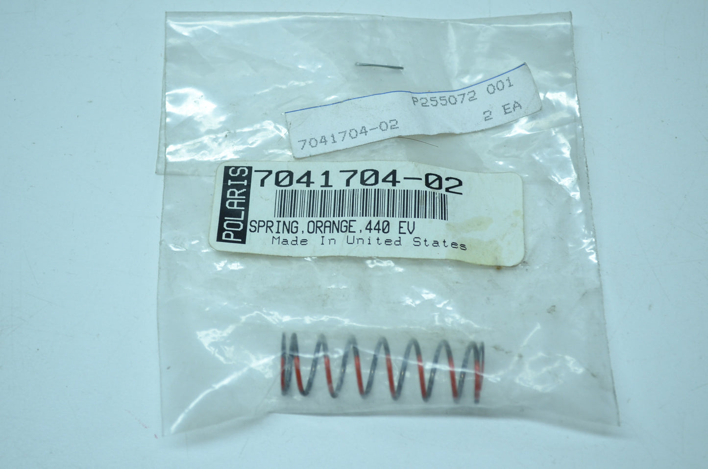 OEM Polaris 7041704-02 Orange Spring NOS