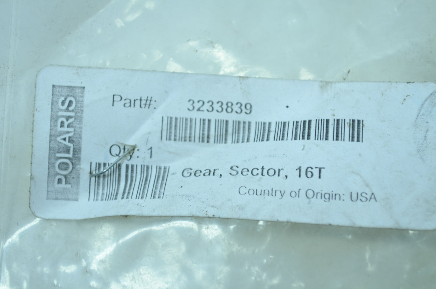 New OEM Polaris Sector Gear 16T Magnum Sportsman Ranger ATP Ranger NOS