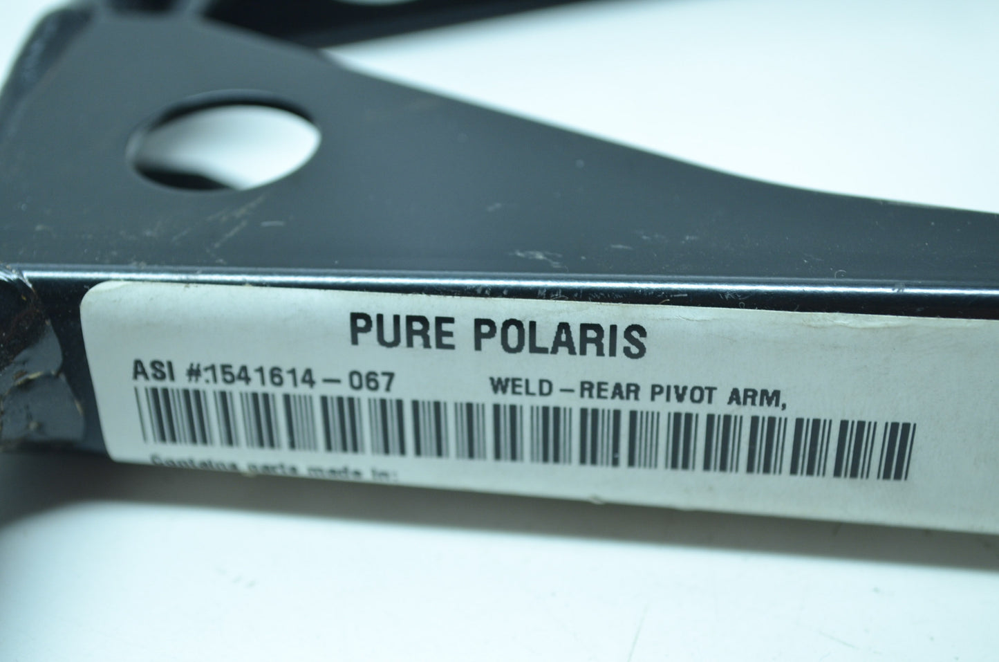 OEM Polaris 1541614-067 Black Rear Pivot Arm NOS