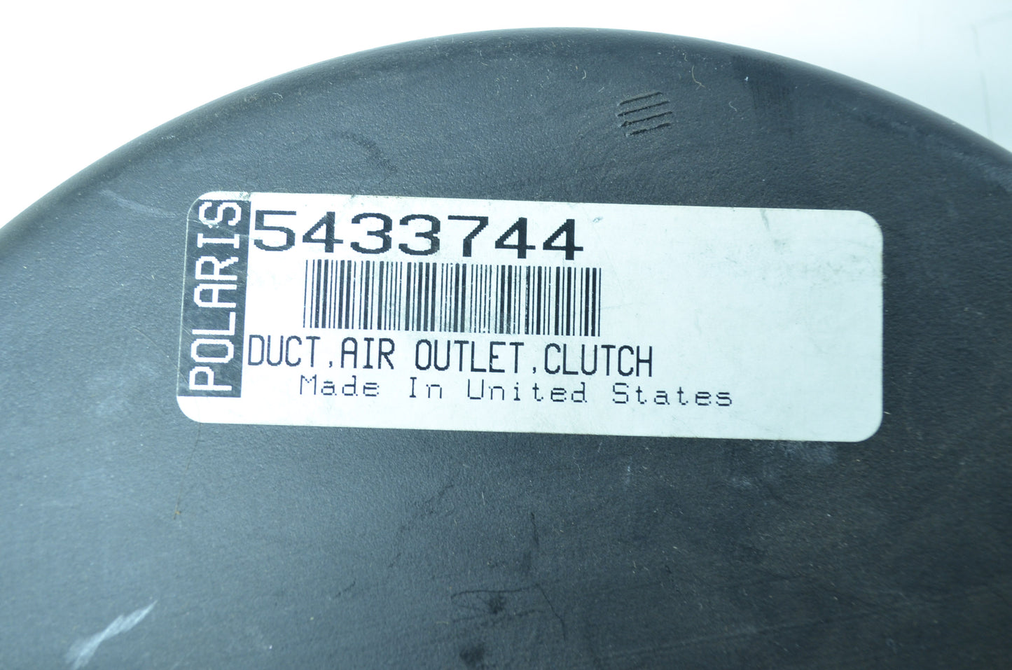 OEM Polaris 5433744 Clutch Air Outlet Duct NOS