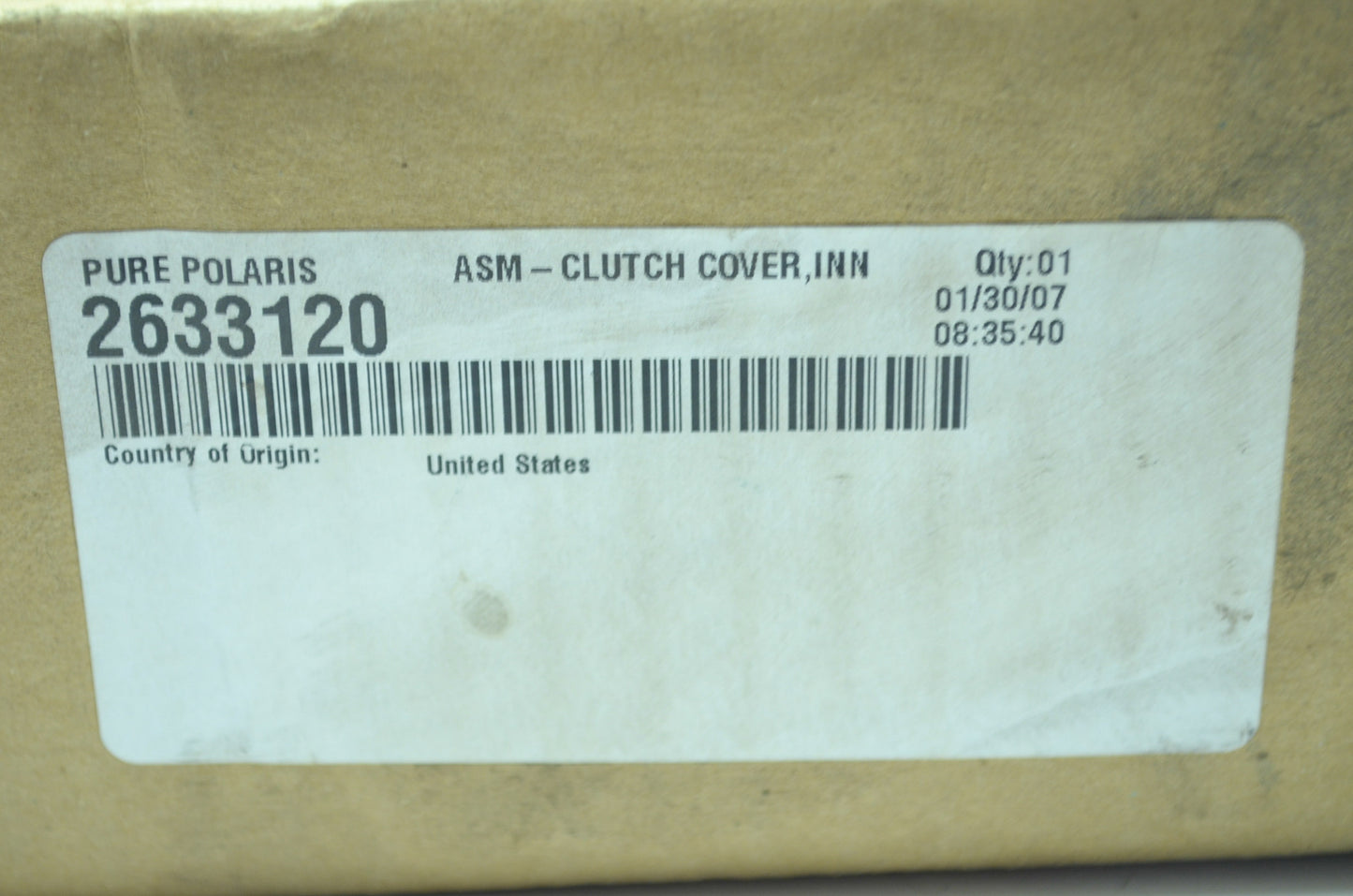 OEM Polaris 2633120 Inner Clutch Cover Assembly NOS