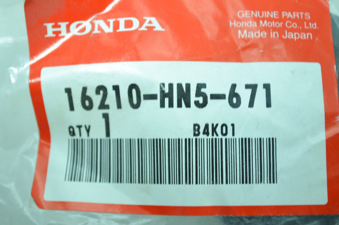 OEM Honda 16210-HN5-671 Carburetor Insulator NOS