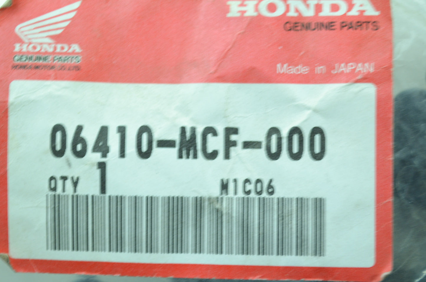 OEM Honda 06410-MCF-000 Wheel Damper Set NOS