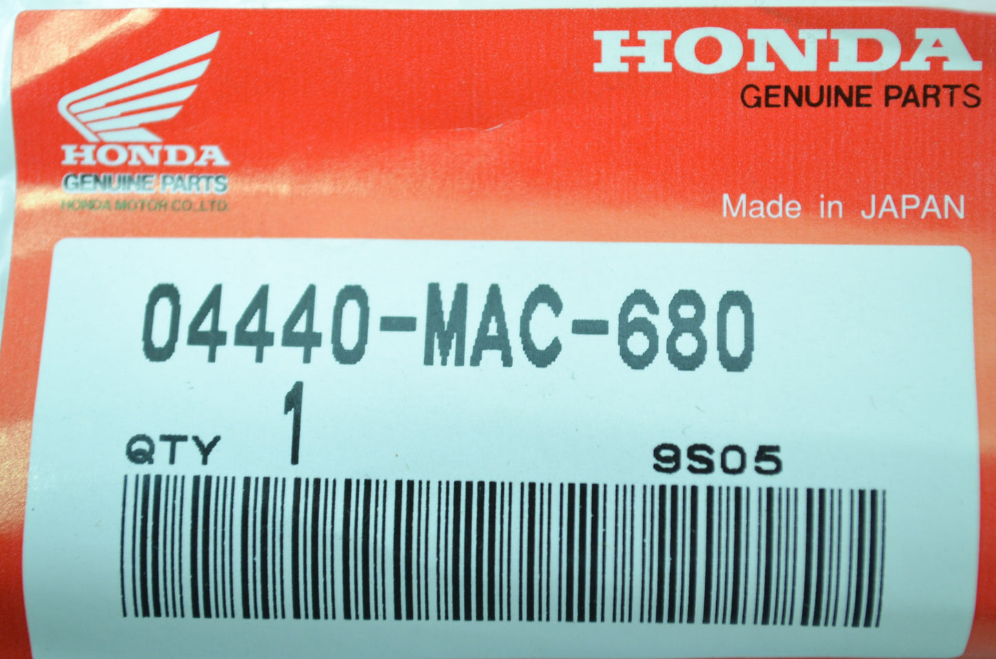 OEM Honda 04440-MAC-680 Spoke Set (240.0MM) NOS