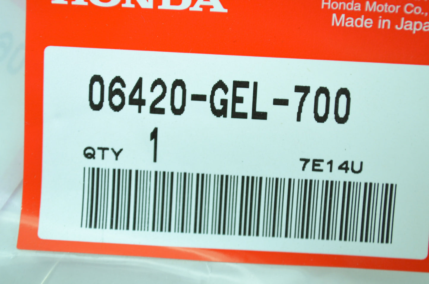 OEM Honda 06421-GEL-700 Spoke Set B Qty 14 NOS