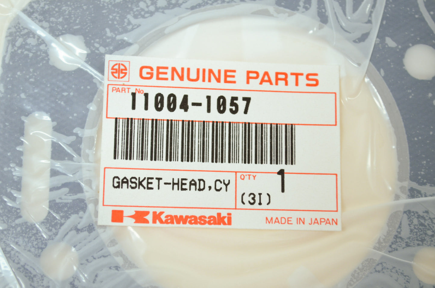 OEM Kawasaki 11004-1057 Cylinder Head Gasket NOS