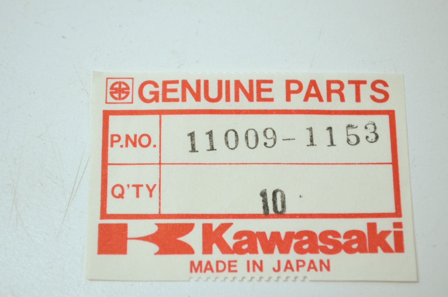 OEM Kawasaki 11009-1153 Cylinder Base Gasket NOS