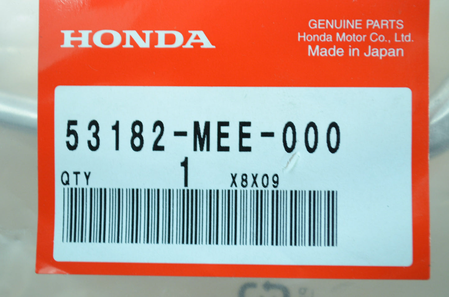 OEM Honda 53182-MEE-000 Left Handle Lever NOS
