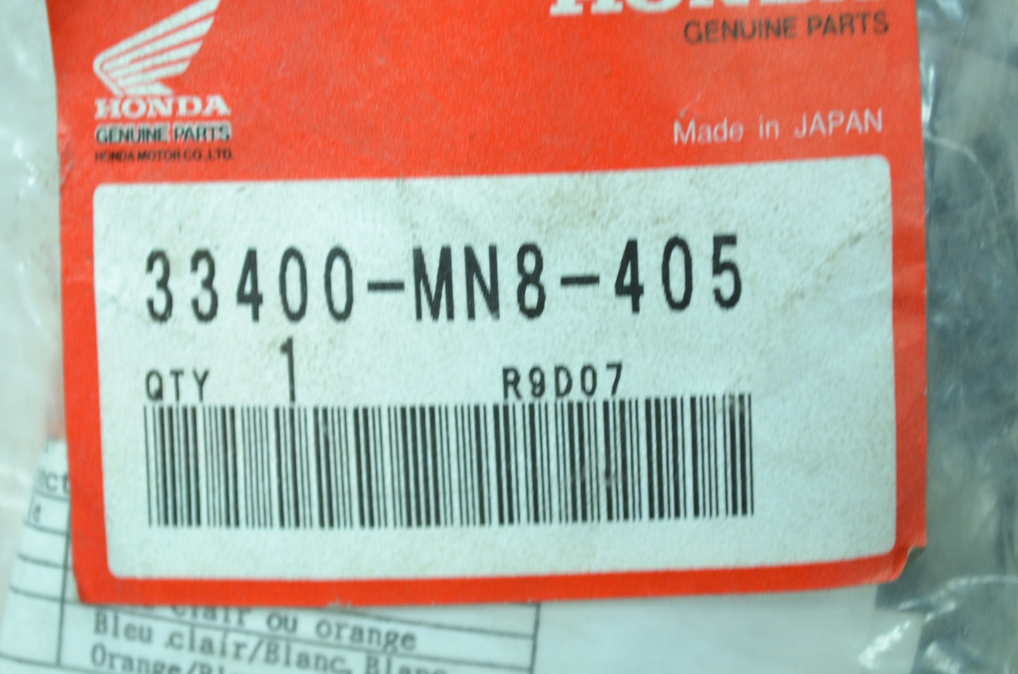 OEM Honda 33400-MN8-405 Turn Signal Assembly NOS