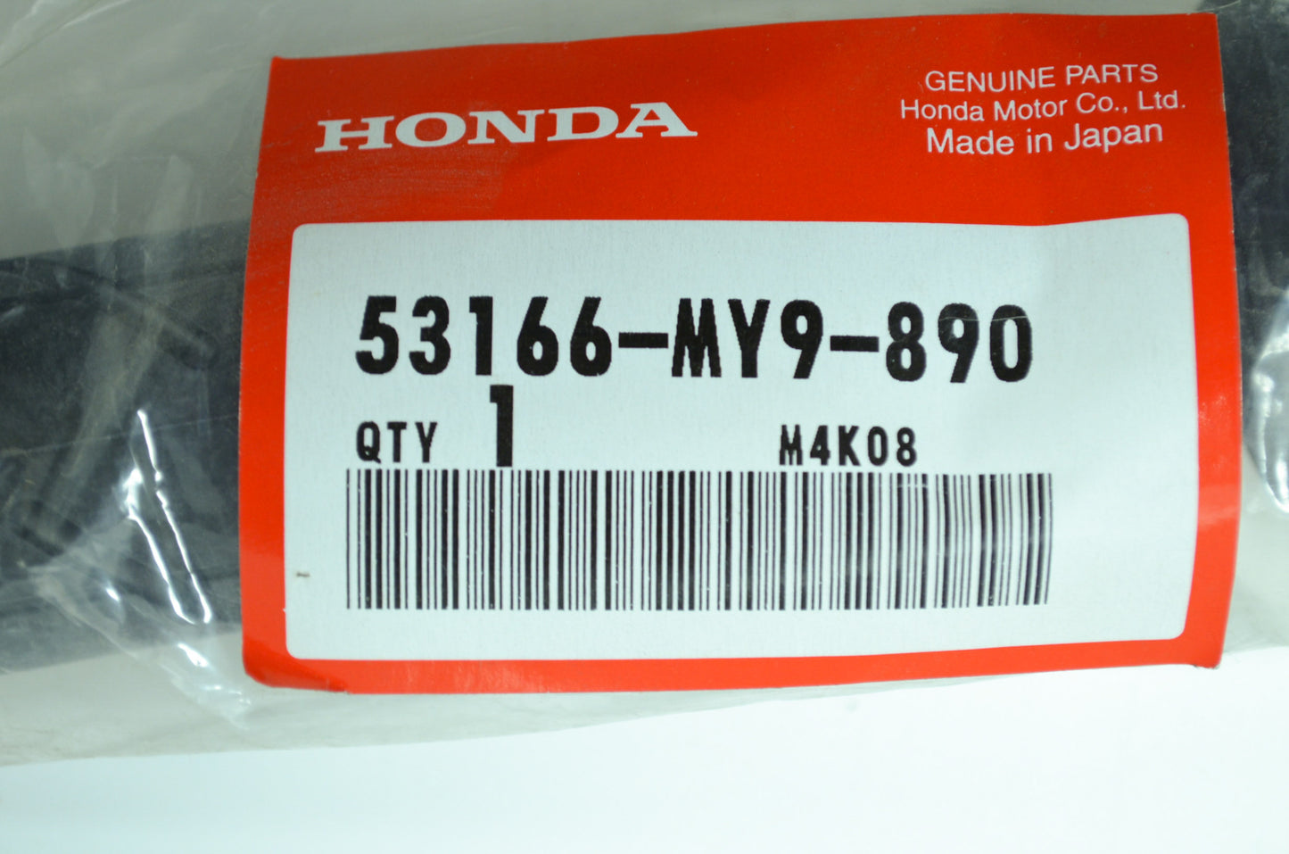 OEM Honda 53166-MY9-890 Left Handle Grip NOS