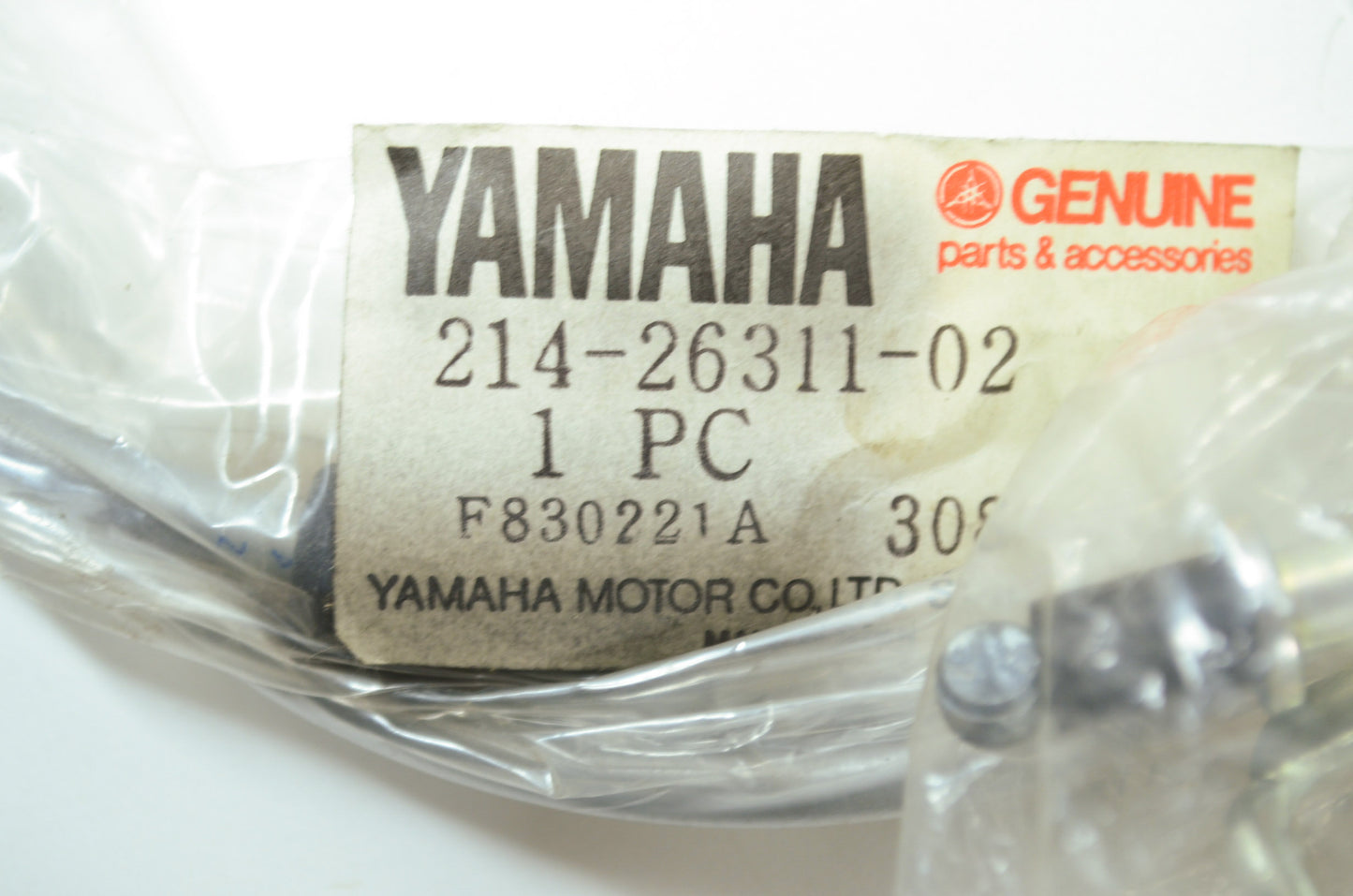 OEM Yamaha 214-26311-02-00 Throttle Cable 1 NOS
