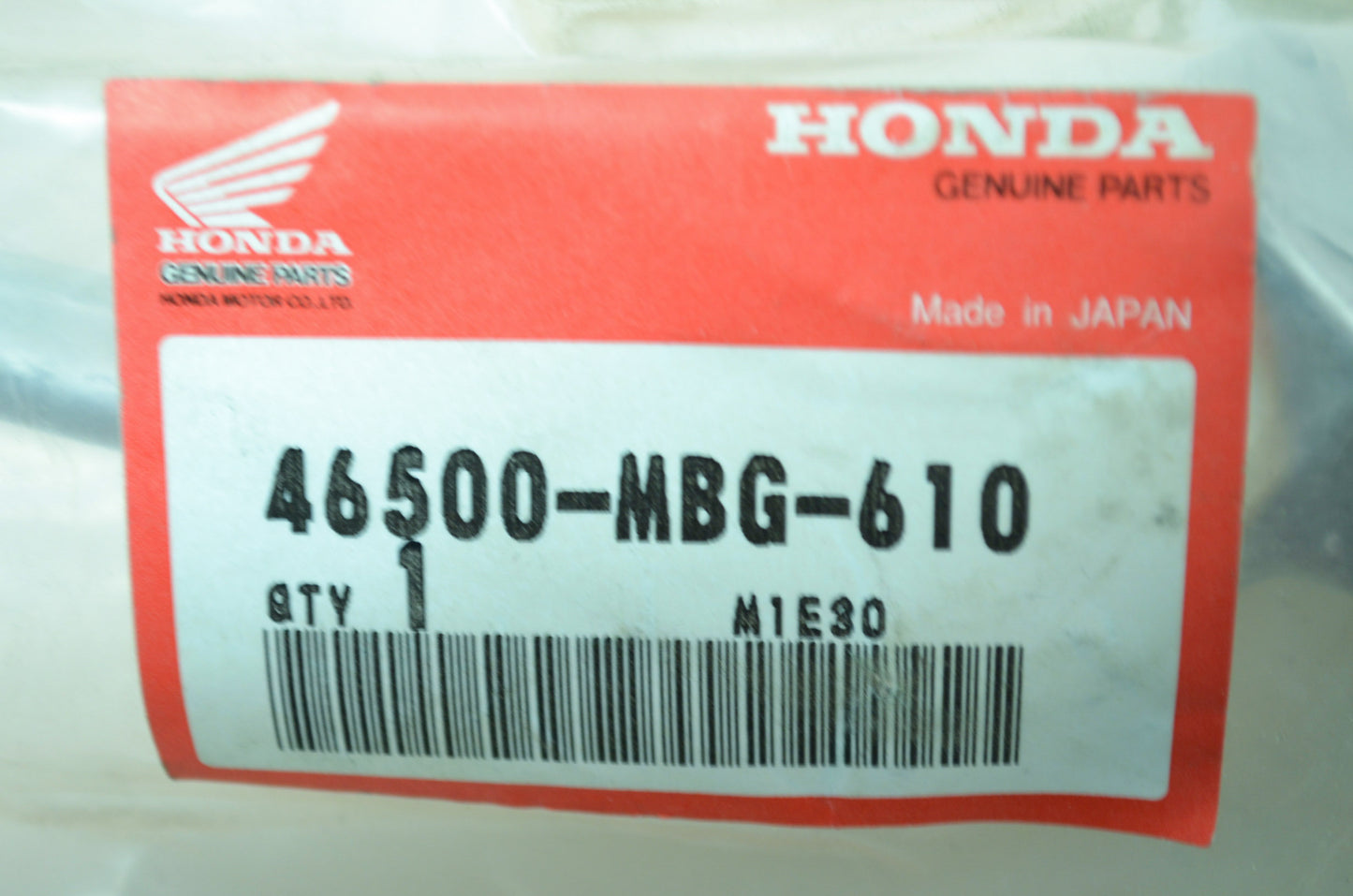 OEM Honda 46500-MBG-610 Rear Brake Pedal NOS