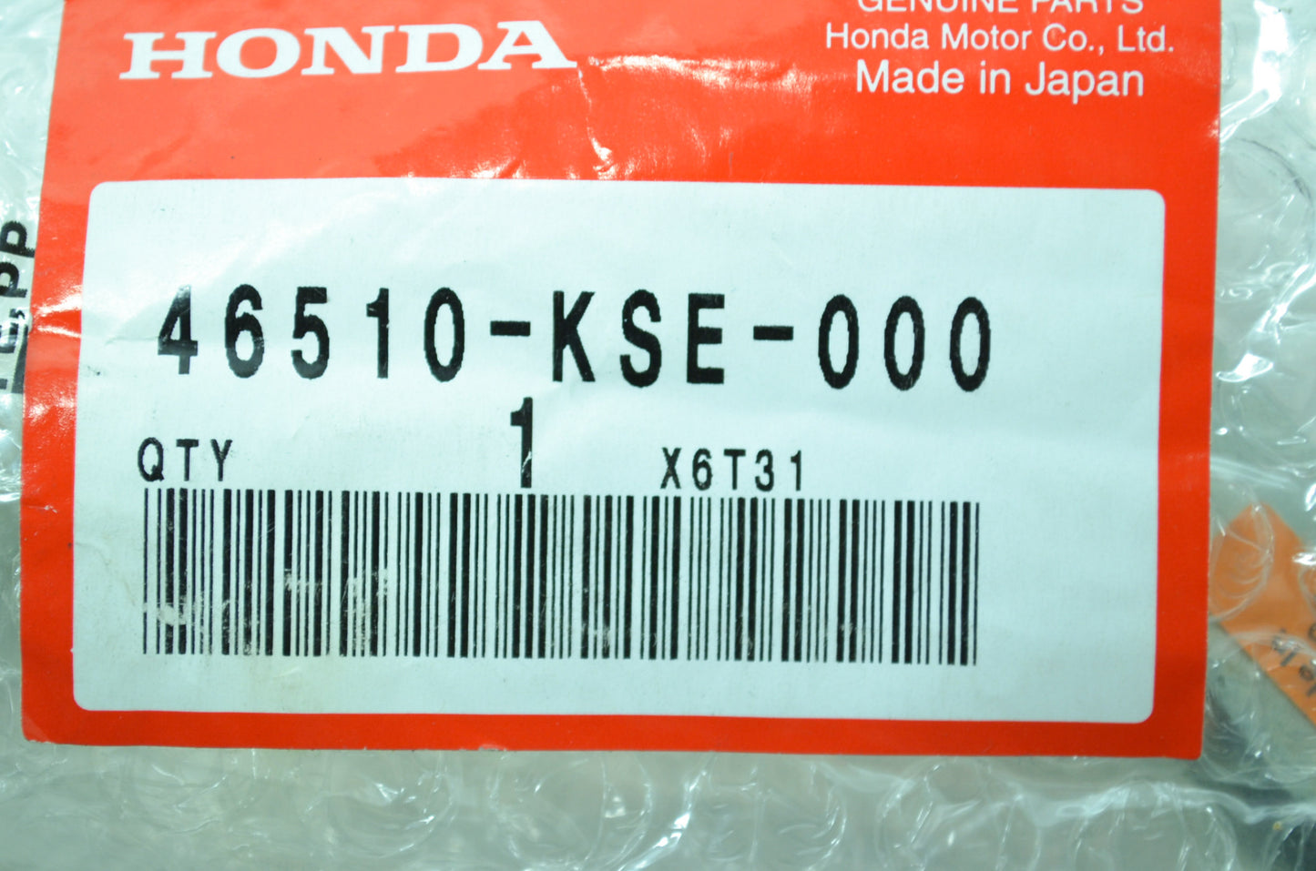 OEM Honda 46510-KSE-000 Brake Pedal NOS