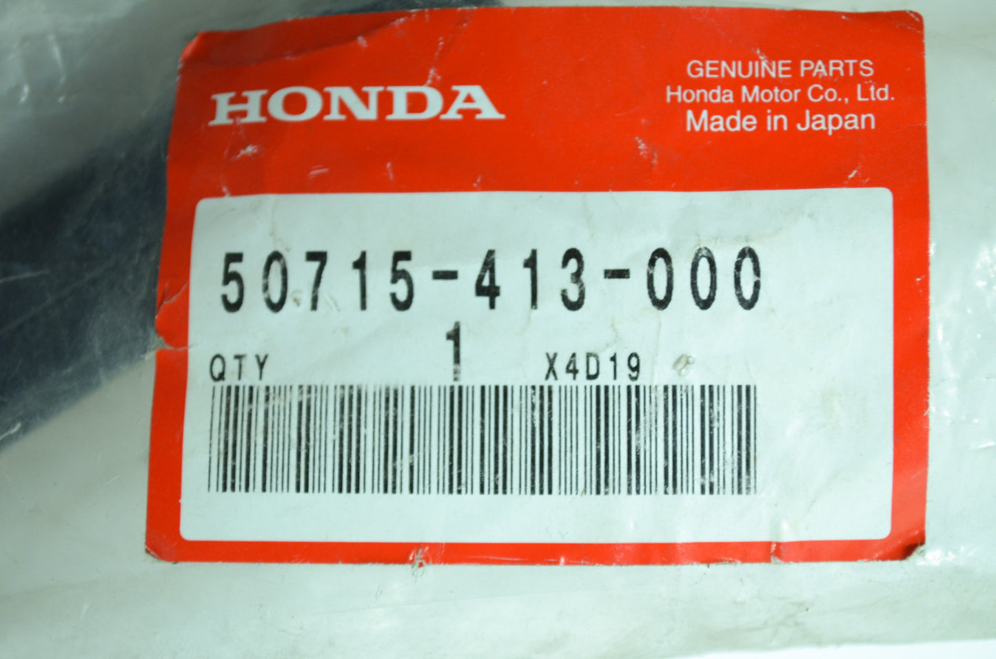 OEM Honda 50715-413-000 Pillion Step Bar NOS