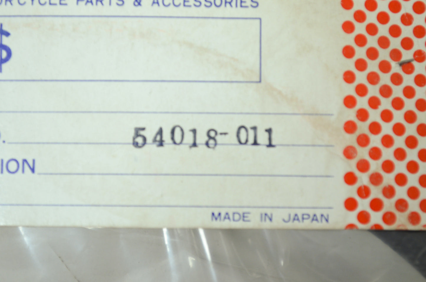 NEW Kawasaki Tachometer Cable 1972-1975 H2 Mach IV 54018-011 NOS