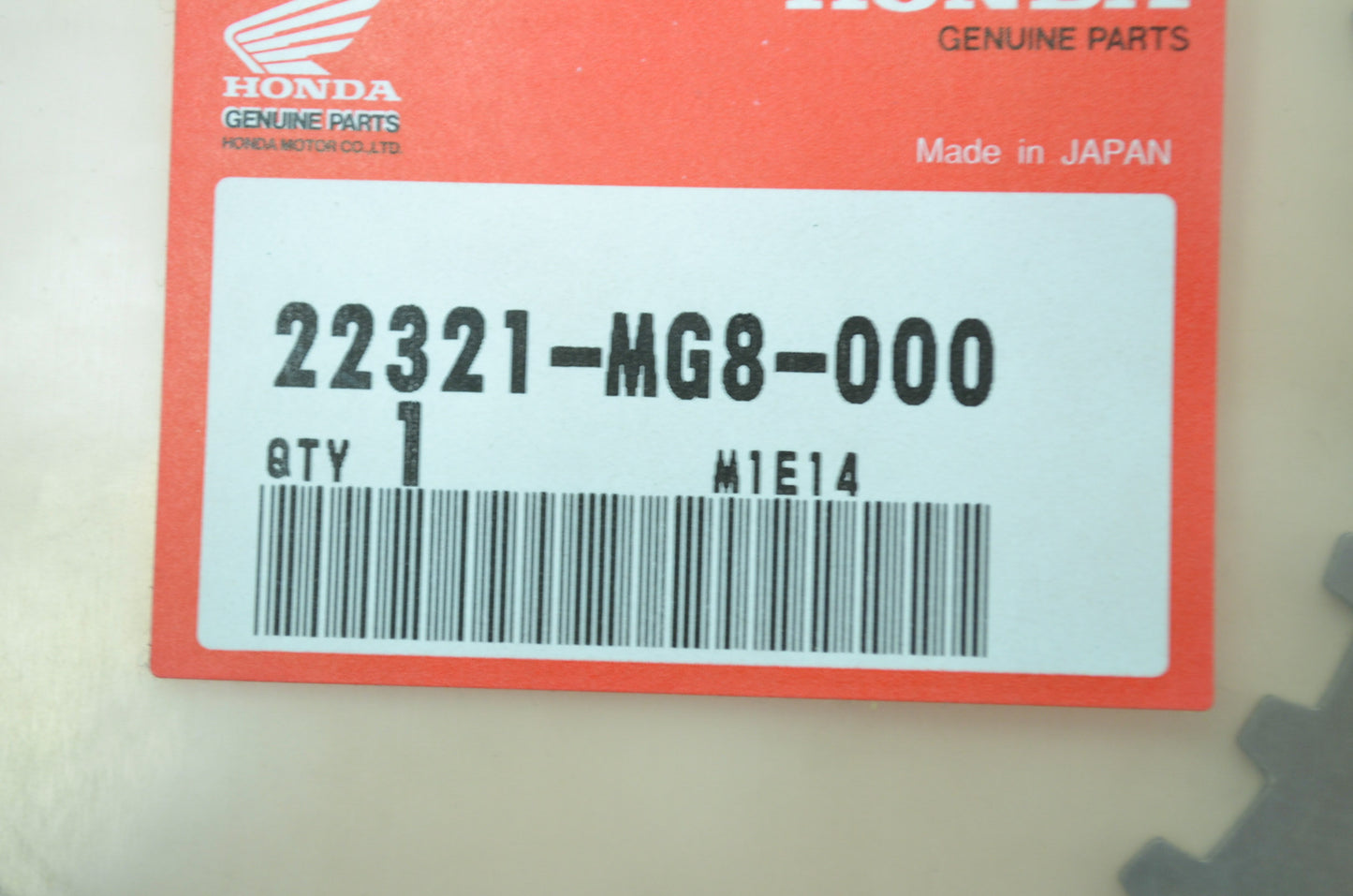 OEM Honda 22321-MG8-000 Clutch Plate NOS