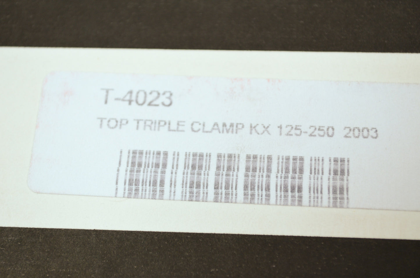 NEW TAG Top Triple Clamp 2003 KX125-250 T-4023 NOS