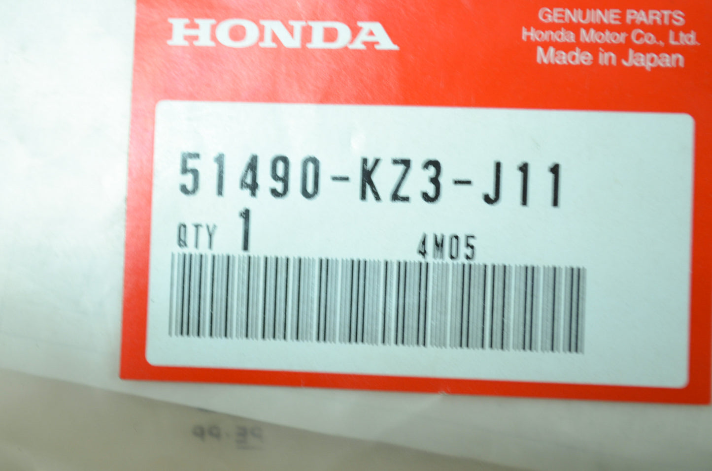 OEM Honda 51490-KZ3-J11 Front Fork Seal Set NOS