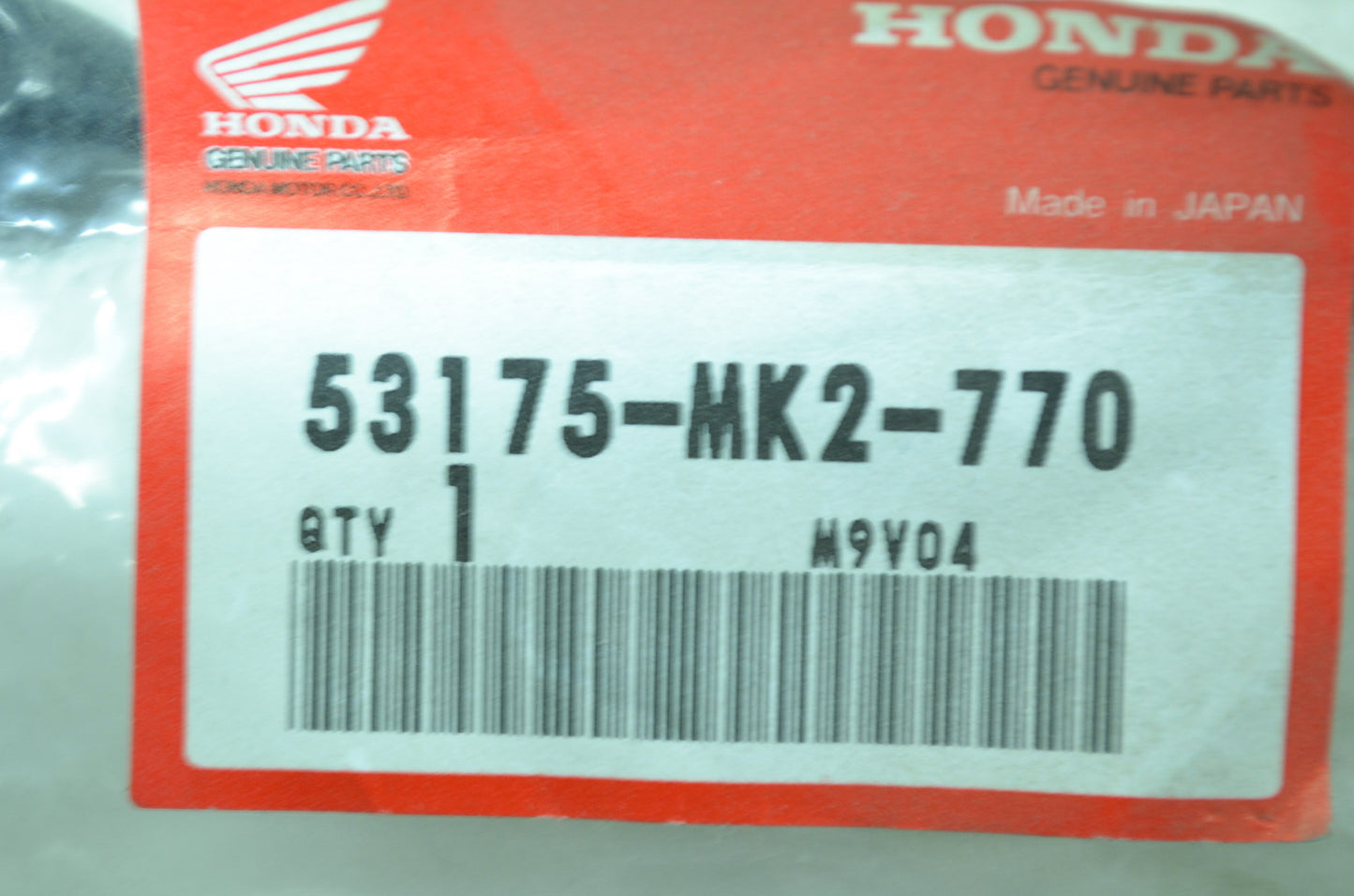 OEM Honda 53175-MK2-770 Handlebar Right Lever NOS