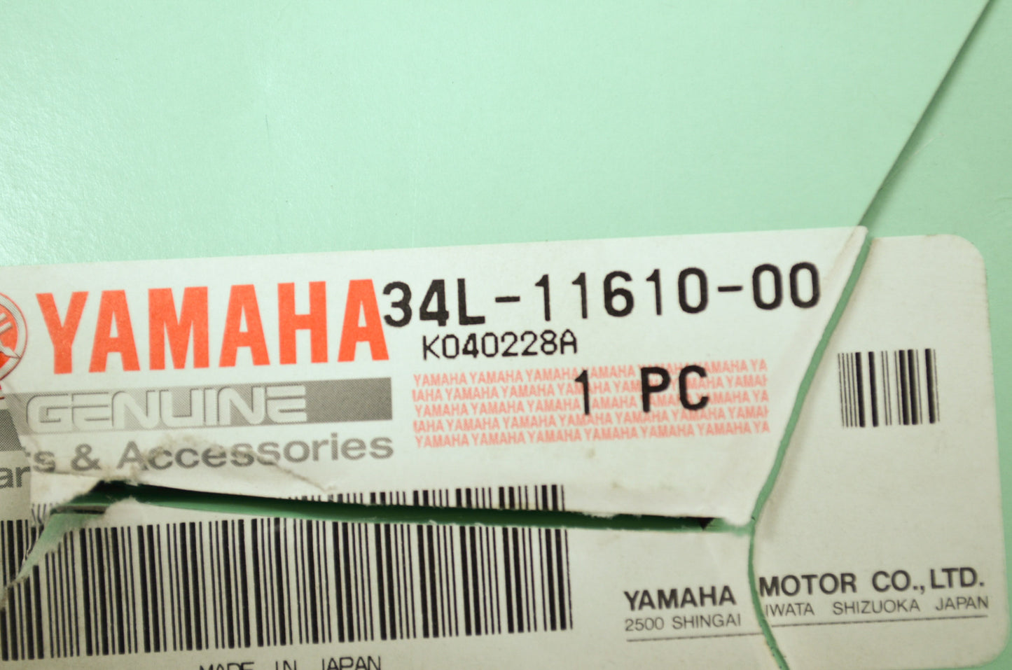 NEW OEM Yamaha Piston Ring Set Standard Grizzly Star Road XT600 34L-11610-00-00