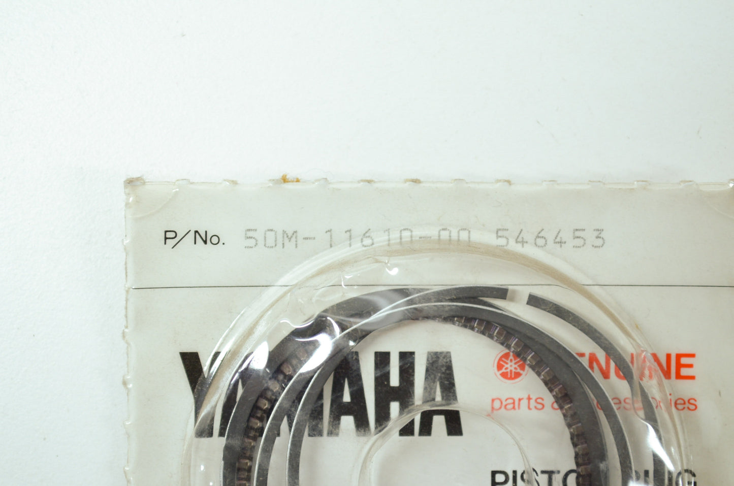 New OEM Yamaha 50M-11610-00-00 Piston Ring Set NOS