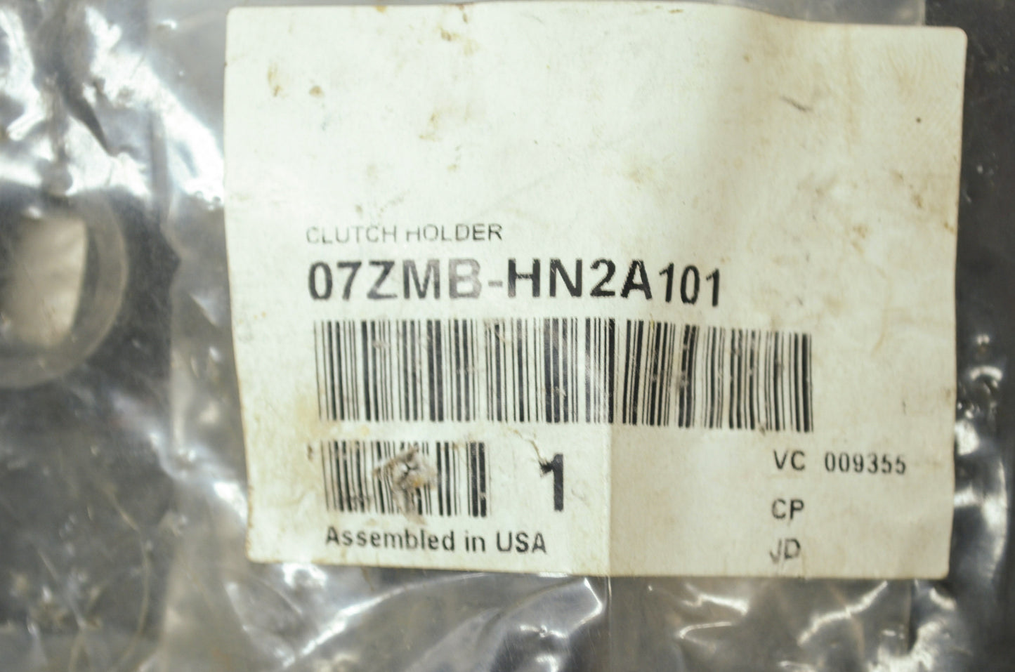 OEM Honda 07ZMB-HN2A101 Clutch Holder NOS