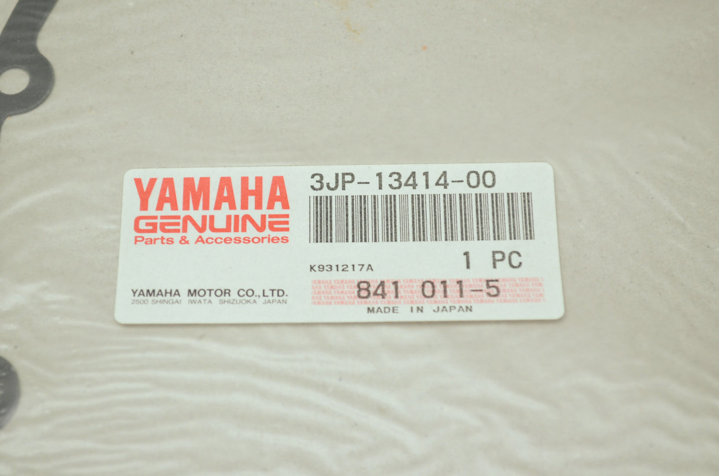 OEM Yamaha 3JP-13414-00-00 Strainer Cover Gasket NOS