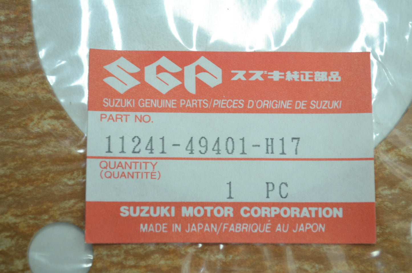 OEM Suzuki 11241-49401 Cylinder Gasket NOS