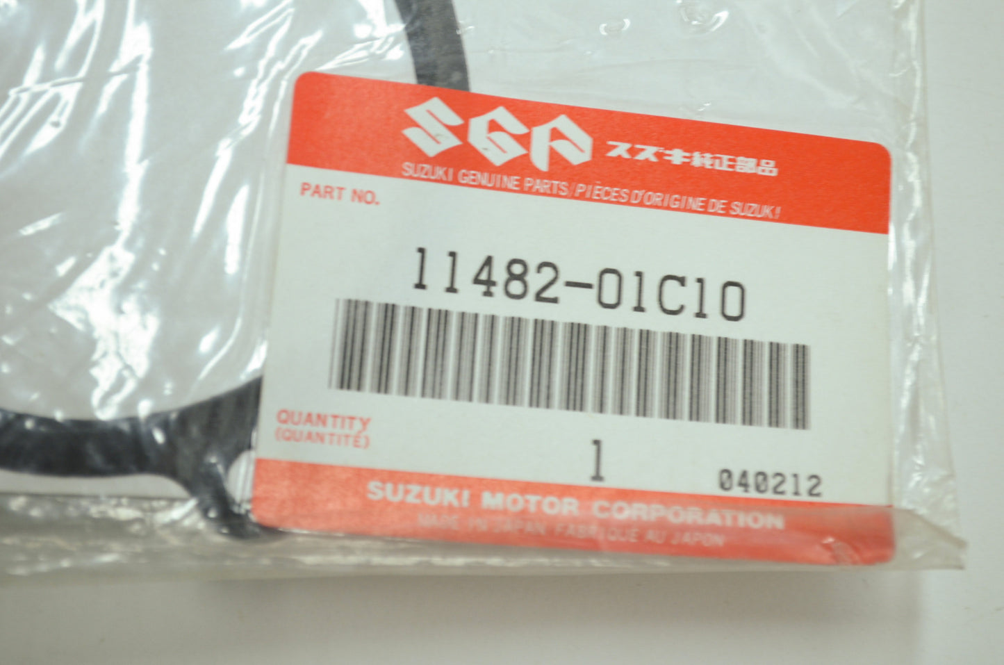 OEM Suzuki 11482-01C10 Clutch Cover Gasket NOS