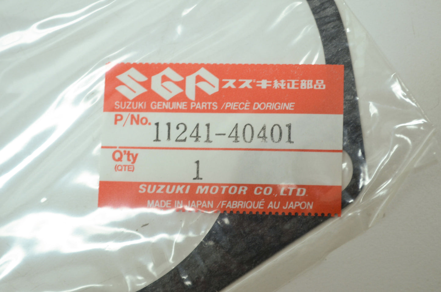NEW OEM Suzuki Crank Case Gasket 1980 RM400 11241-40401 NOS