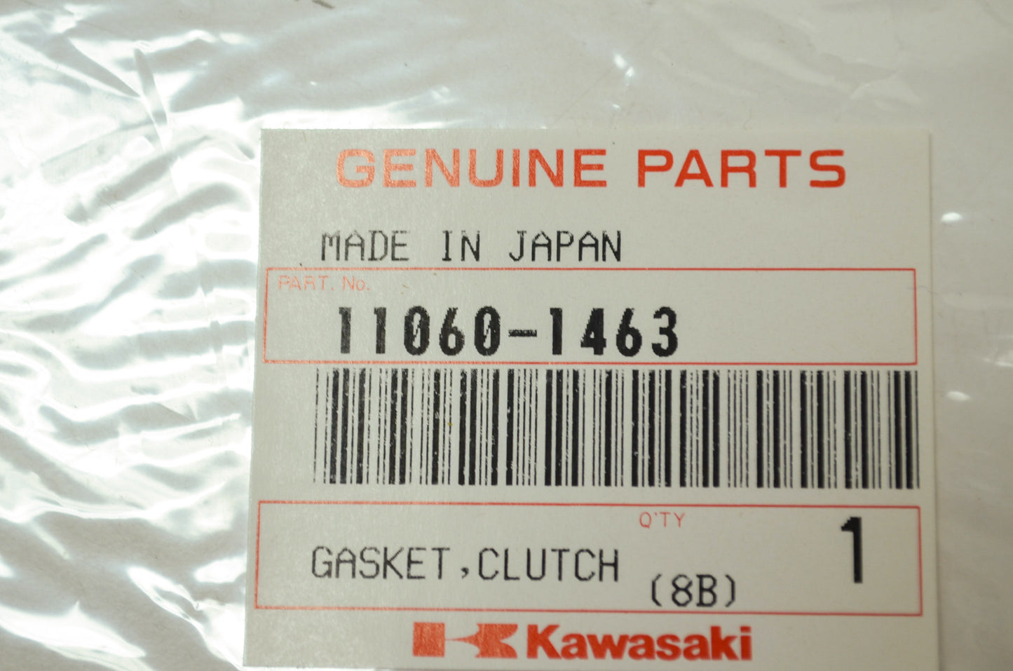 OEM Kawasaki 11060-1463 Clutch Cover Gasket NOS