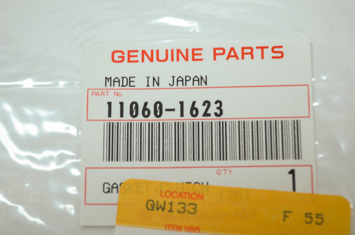 OEM Kawasaki 11060-1623 Clutch Cover Gasket NOS