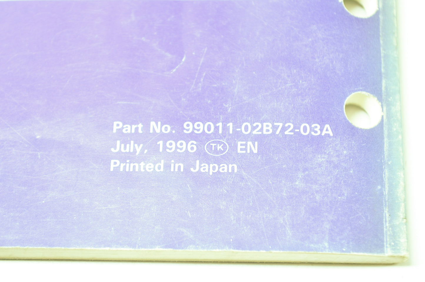 OEM Suzuki 1996-1999 V Model RM80 Service Manual 99011-02B72-03A