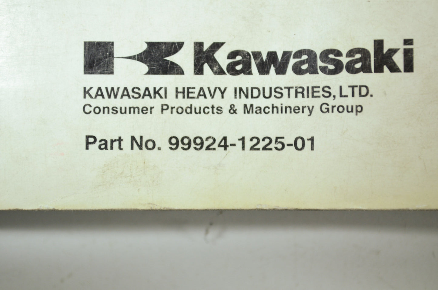 OEM Kawasaki 99924-1225-01 Service Manual ZX900C