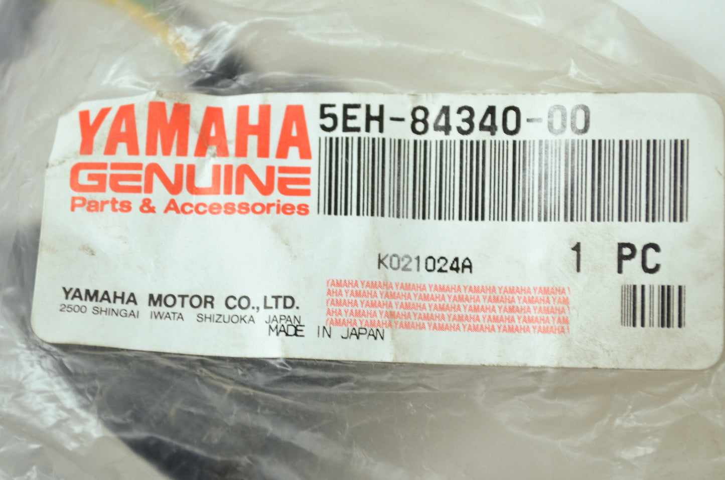 OEM Yamaha 5EH-84340-00-00 Socket Cord Assembly 1 NOS