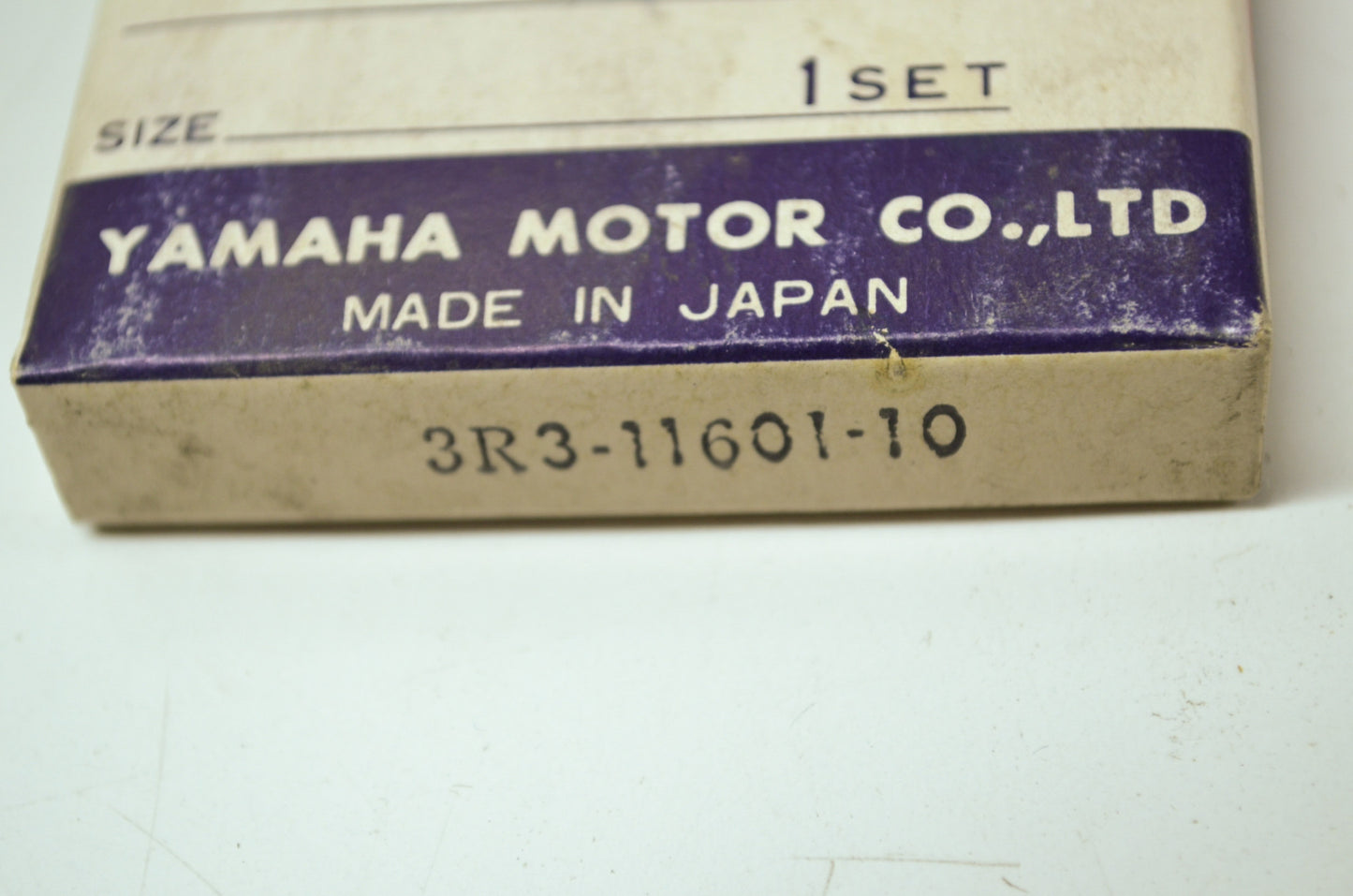 OEM Yamaha 3R3-11601-10-00 Piston Ring 1st Set NOS