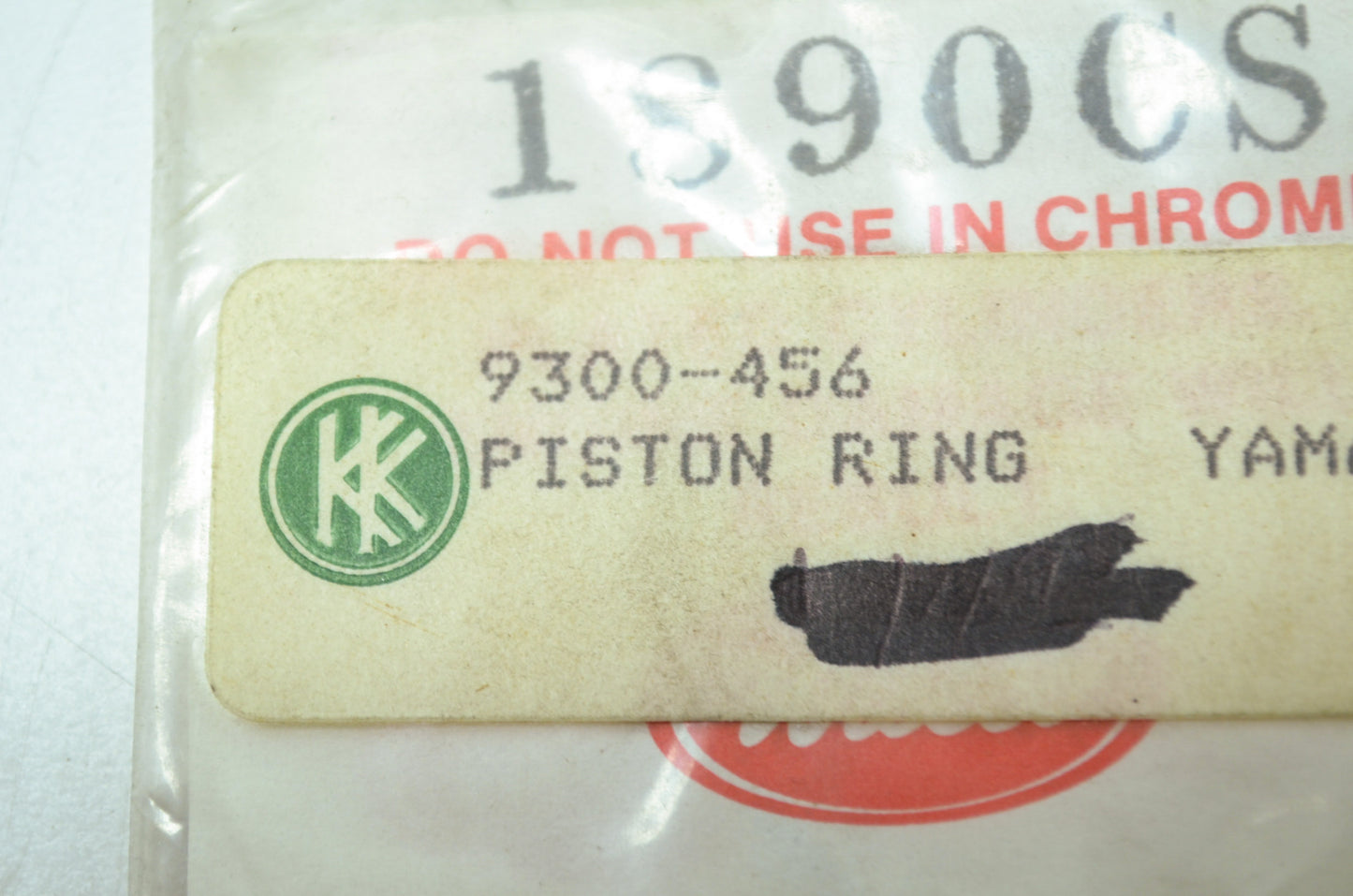 Wiseco 1890CS, 9300-456 Yamaha Piston Ring CR80 RM85 RM80 CR85 NOS