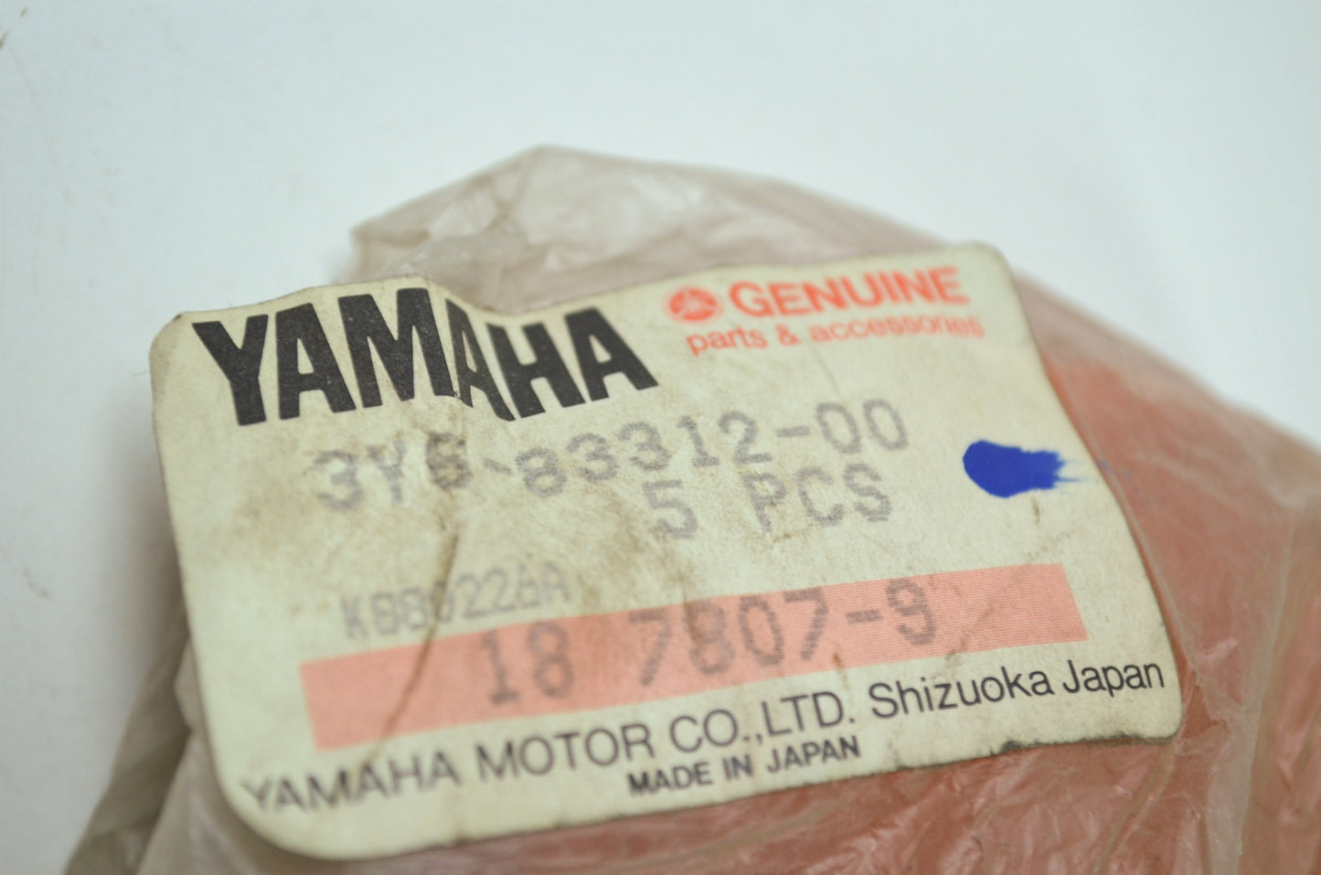 OEM Yamaha 3Y6-83312-00-00 Lens Flasher NOS
