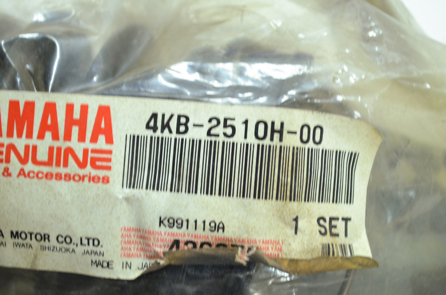 OEM Yamaha 4KB-2510H-00-00 Double Offset Boot Set NOS