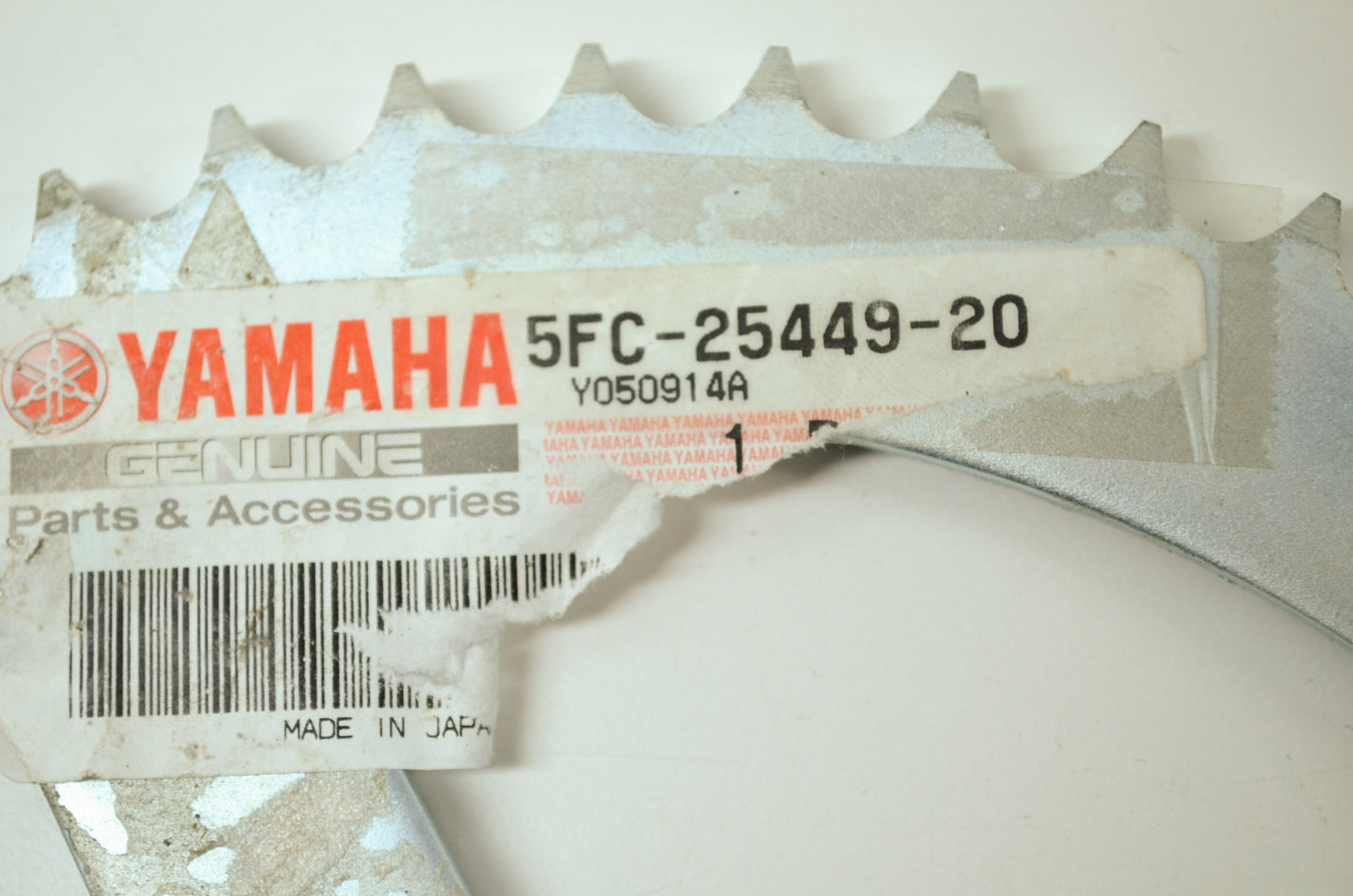 NEW OEM Yamaha Sprocket 49 Tooth 2000-2001 TTR125 5FC-25449-20 NOS