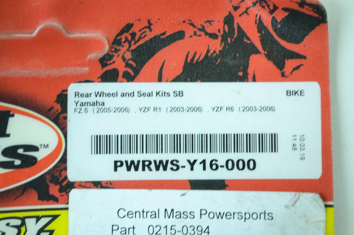 NEW Pivot Works Yamaha Wheel Seal Kit FZ6 YZF R1 R6 PWRWS-Y16-000 NOS