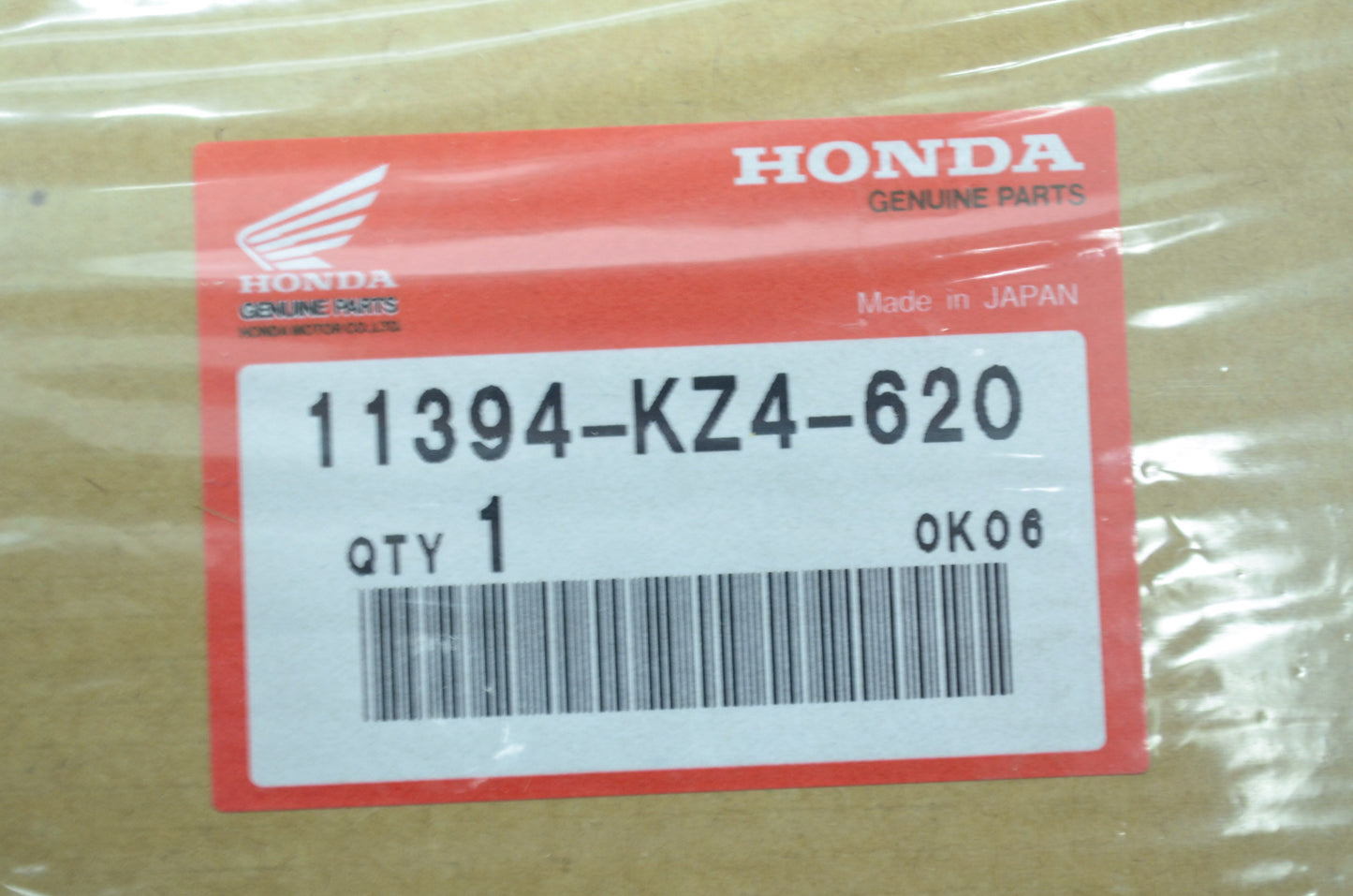 OEM Honda 11394-KZ4-620 Right Cover Gasket NOS