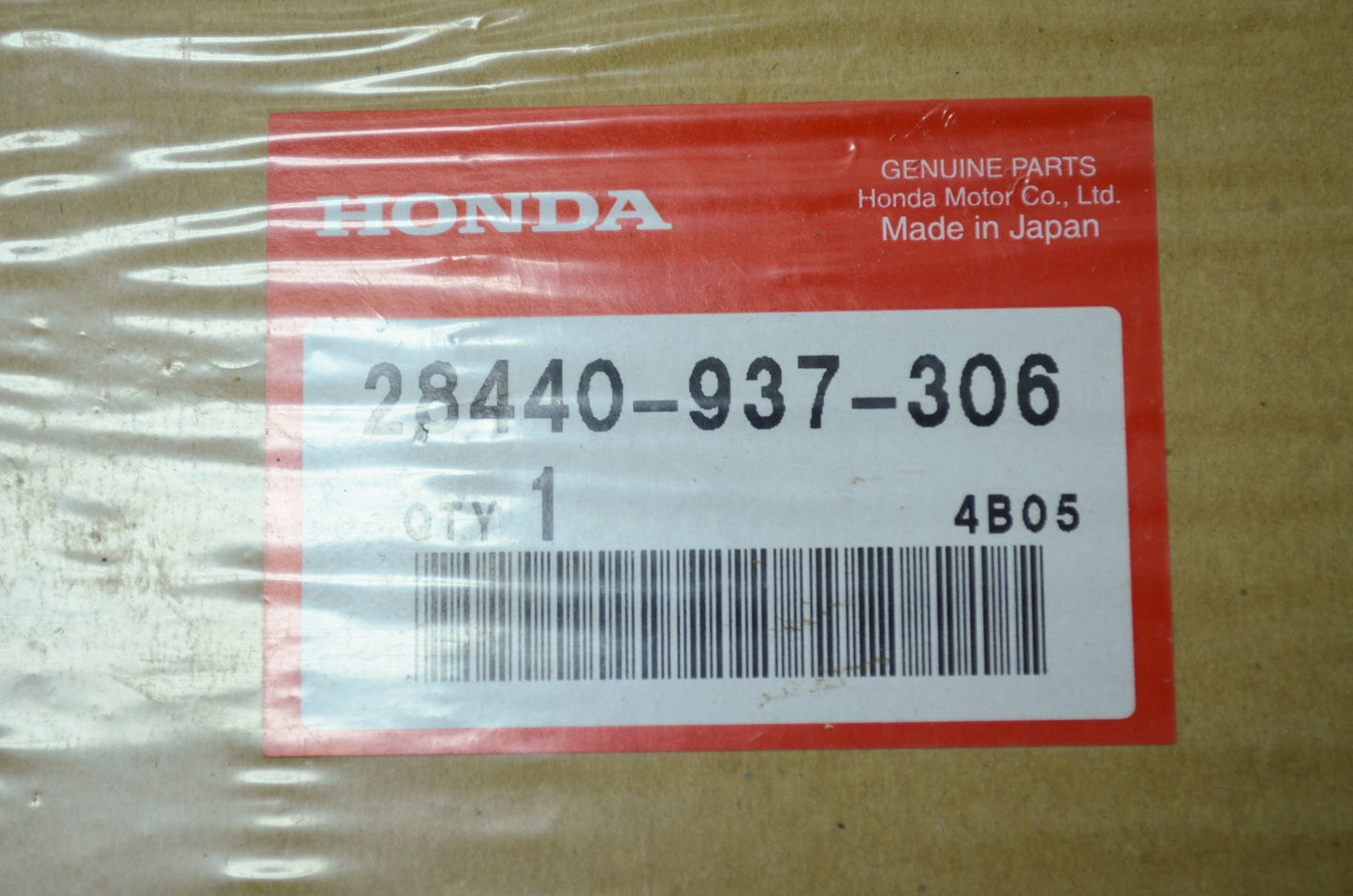 OEM Honda 28440-937-306 Starter Gasket NOS