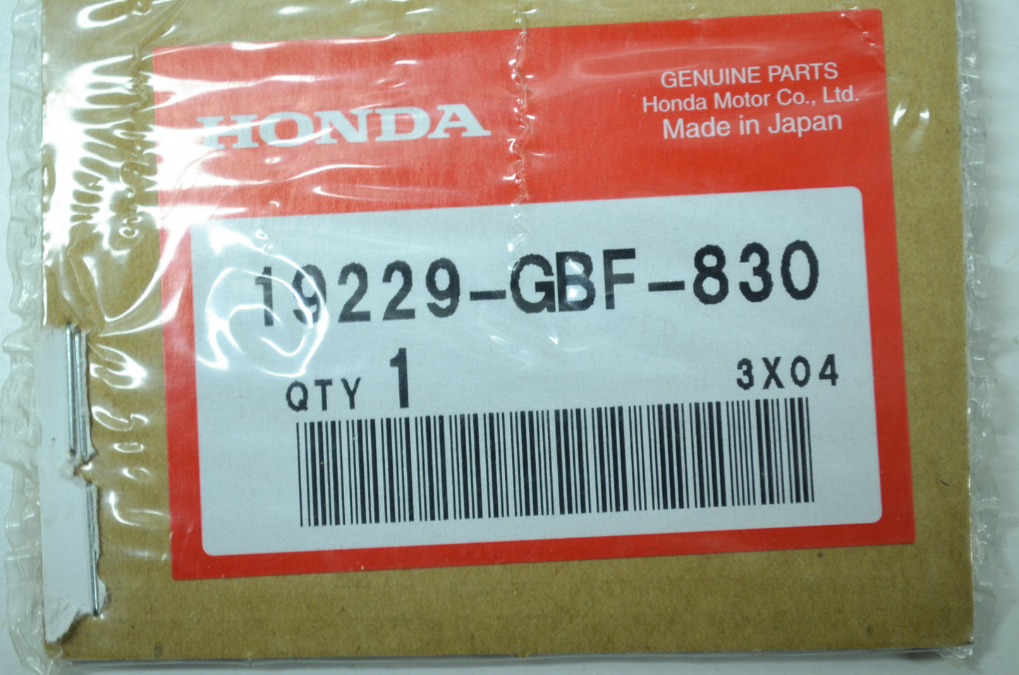 OEM Honda 19229-GBF-830 Water Pump Gasket NOS