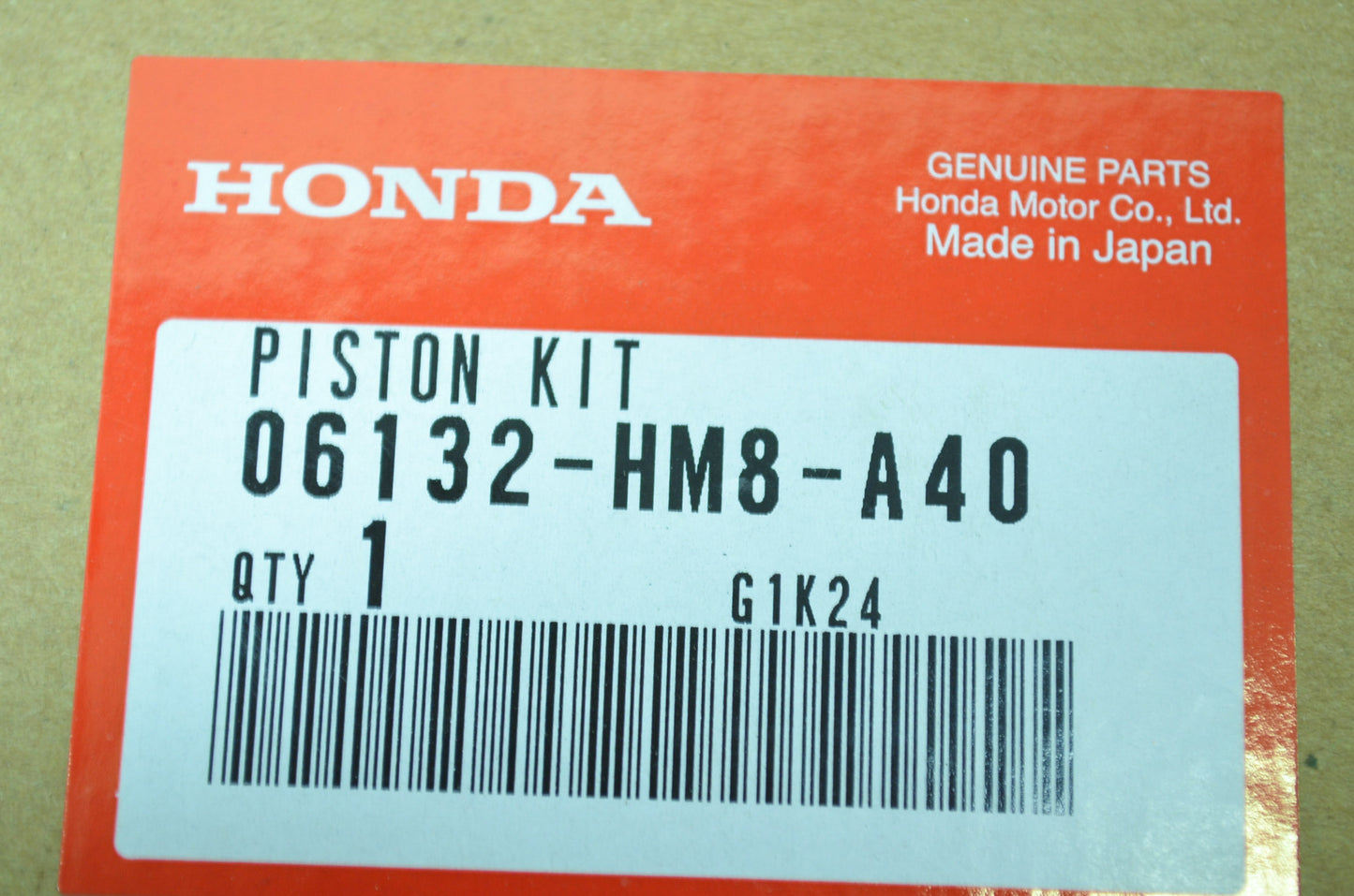 NEW OEM Honda Piston Kit OS .25mm 2002-2012 TRX250 06132-HM8-A40 NOS