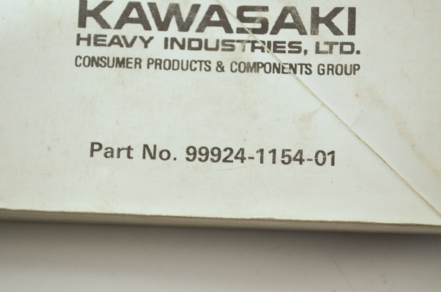 OEM Kawasaki 99924-1154-01 Service Manual KLF400B
