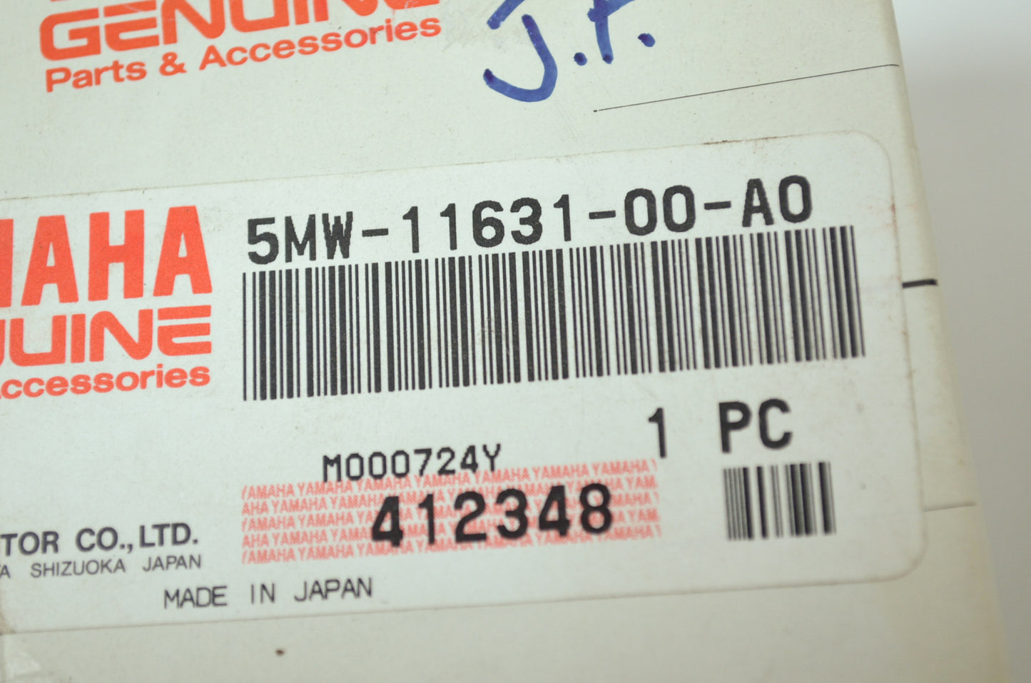 OEM Yamaha 5MW-11631-00-A0 Piston STD NOS