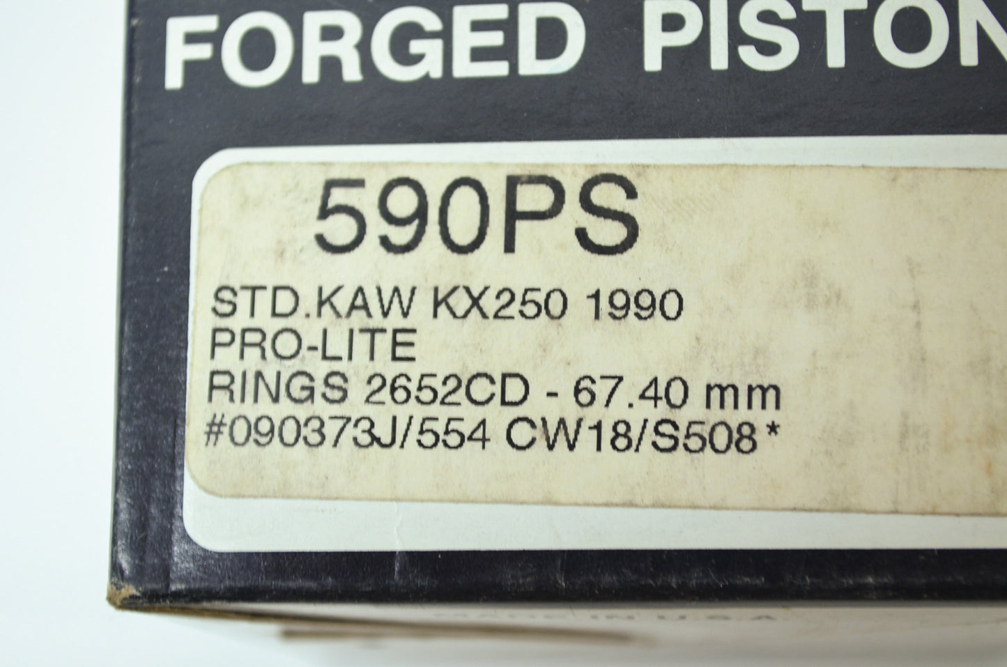 NEW Wiseco Kawasaki Piston Standard 1990 KX250 590PS NOS
