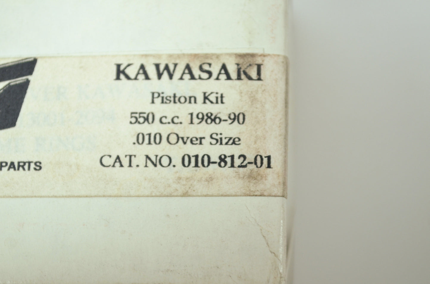 NEW WSM Kawasaki Piston .010 OS 550cc 1986-1990 010-812-01 NOS